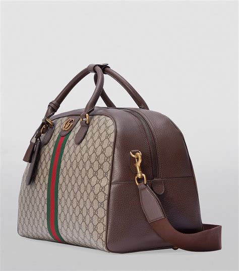 gucci holdall brown